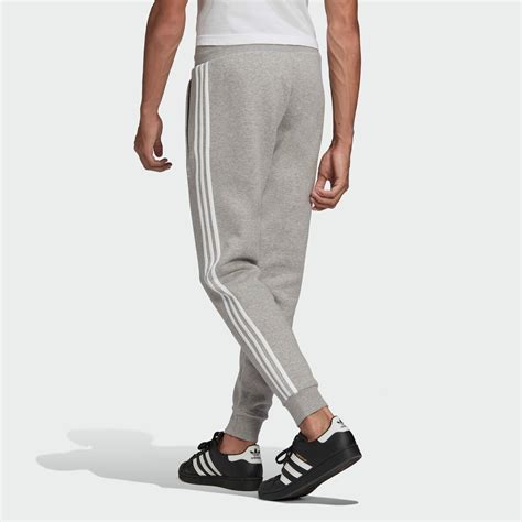 adidas hose grau mit schwarzen streifen|adidas Adicolor 3.